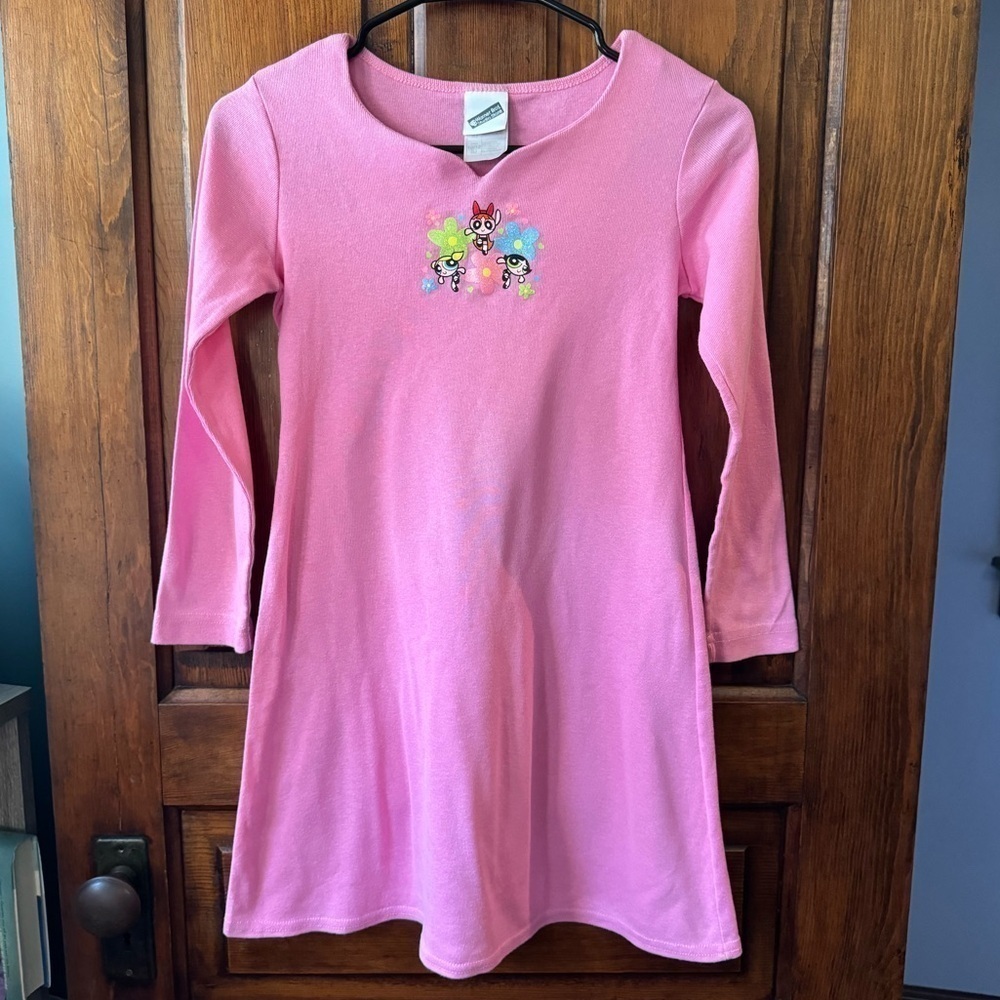 Y2K Powerpuff Girls Flared Dress Size 11/12 fits closer to girls 7/8